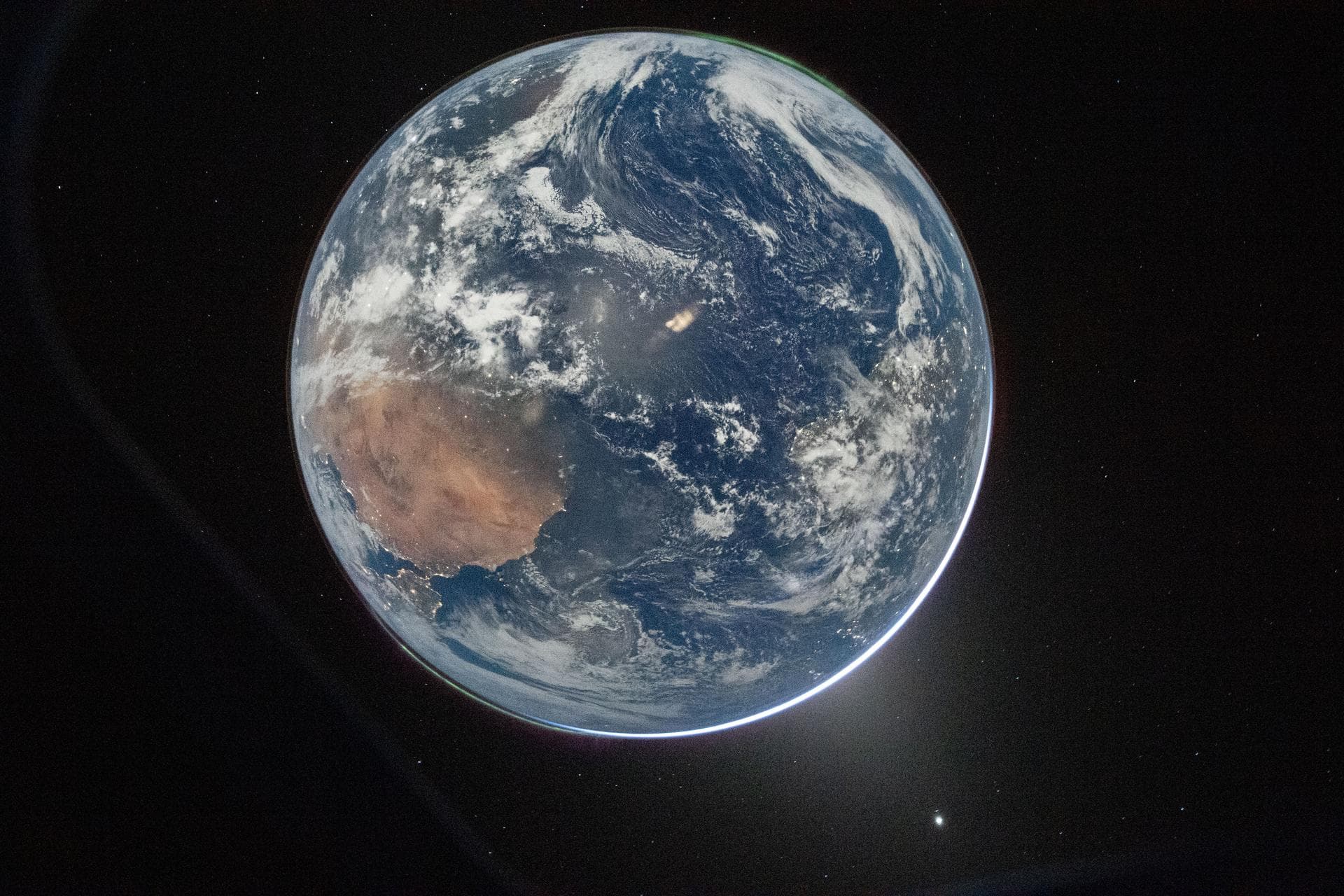 Lead image published by NASA