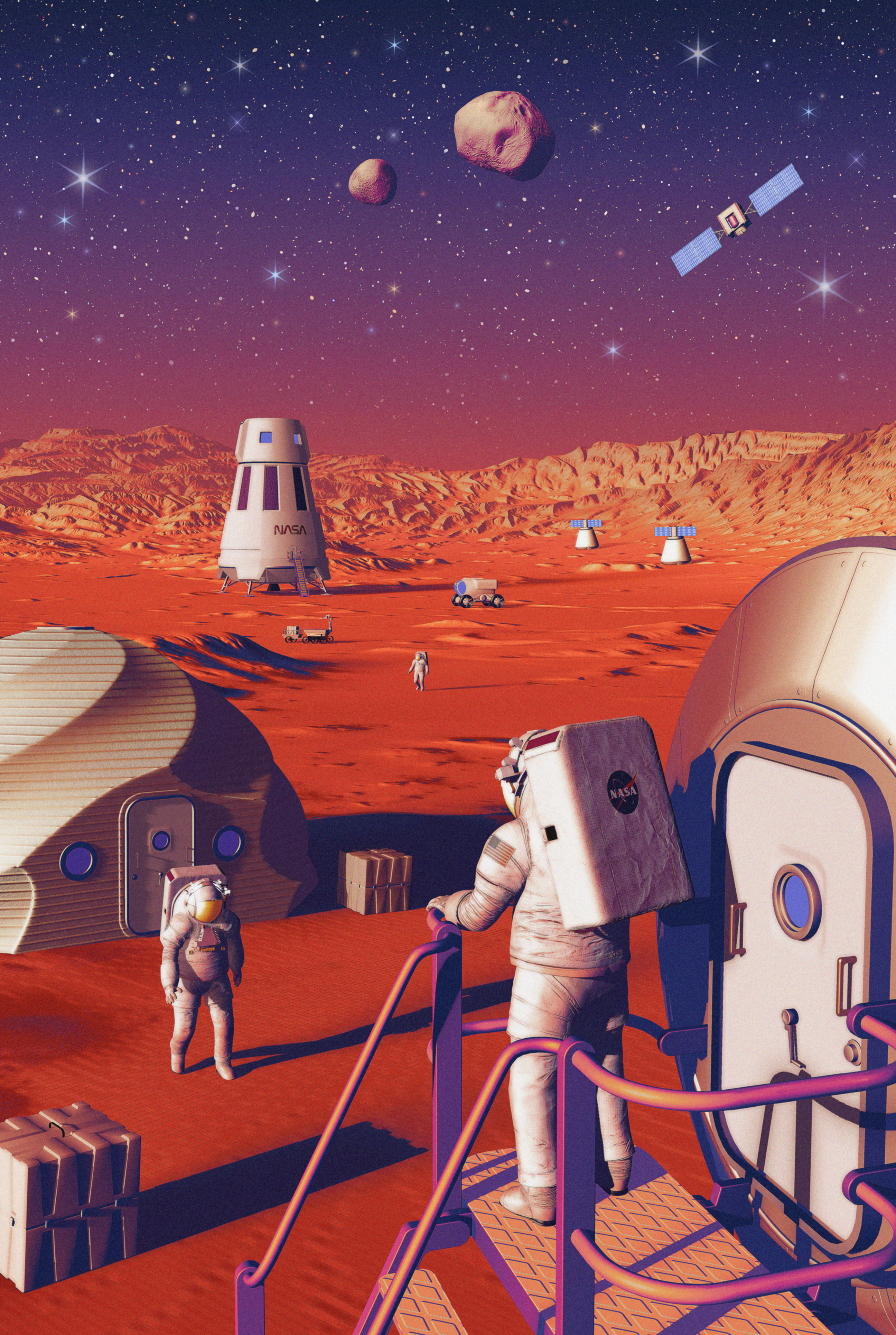 Lead image published by NASA