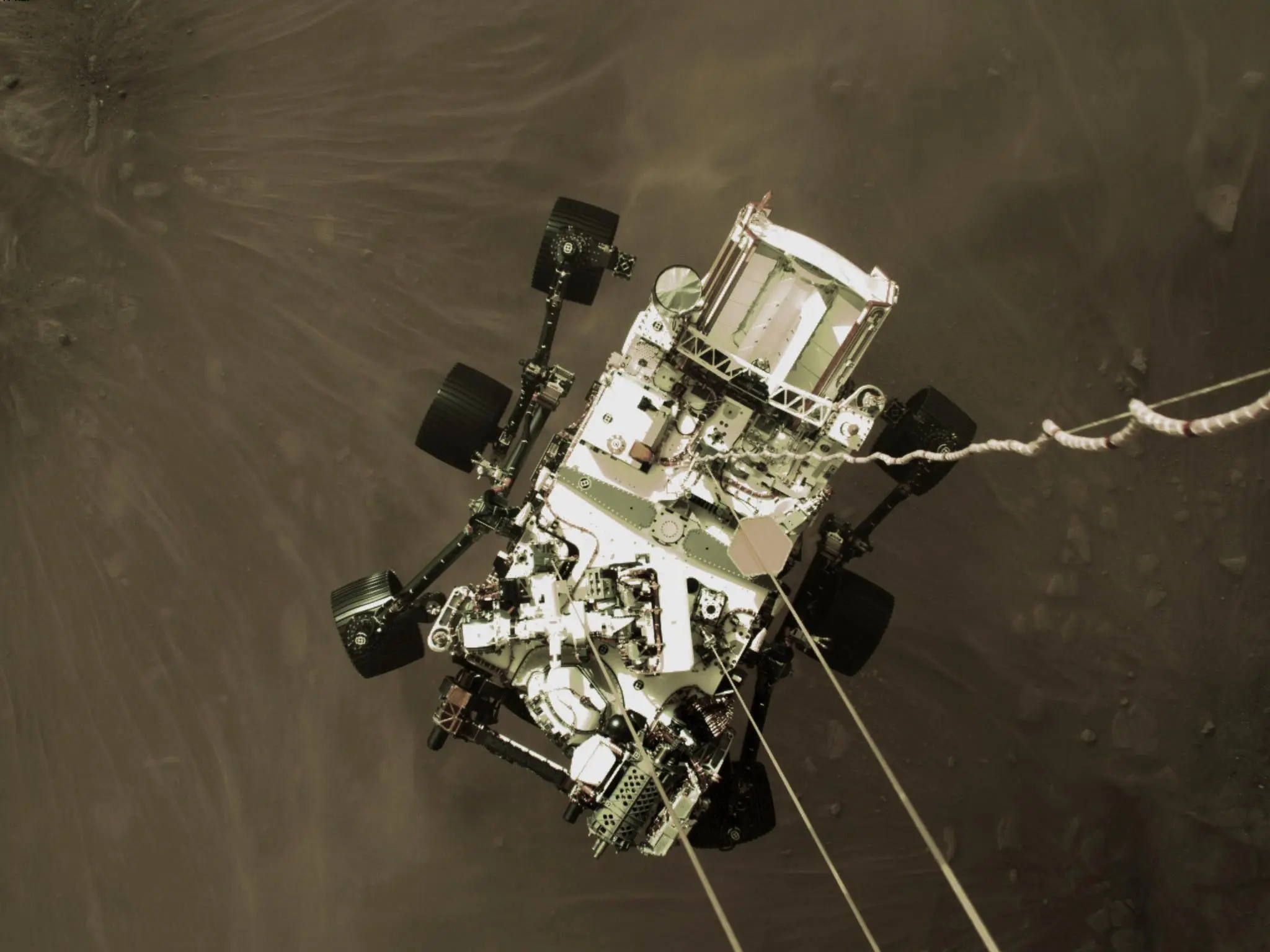 Lead image published by NASA