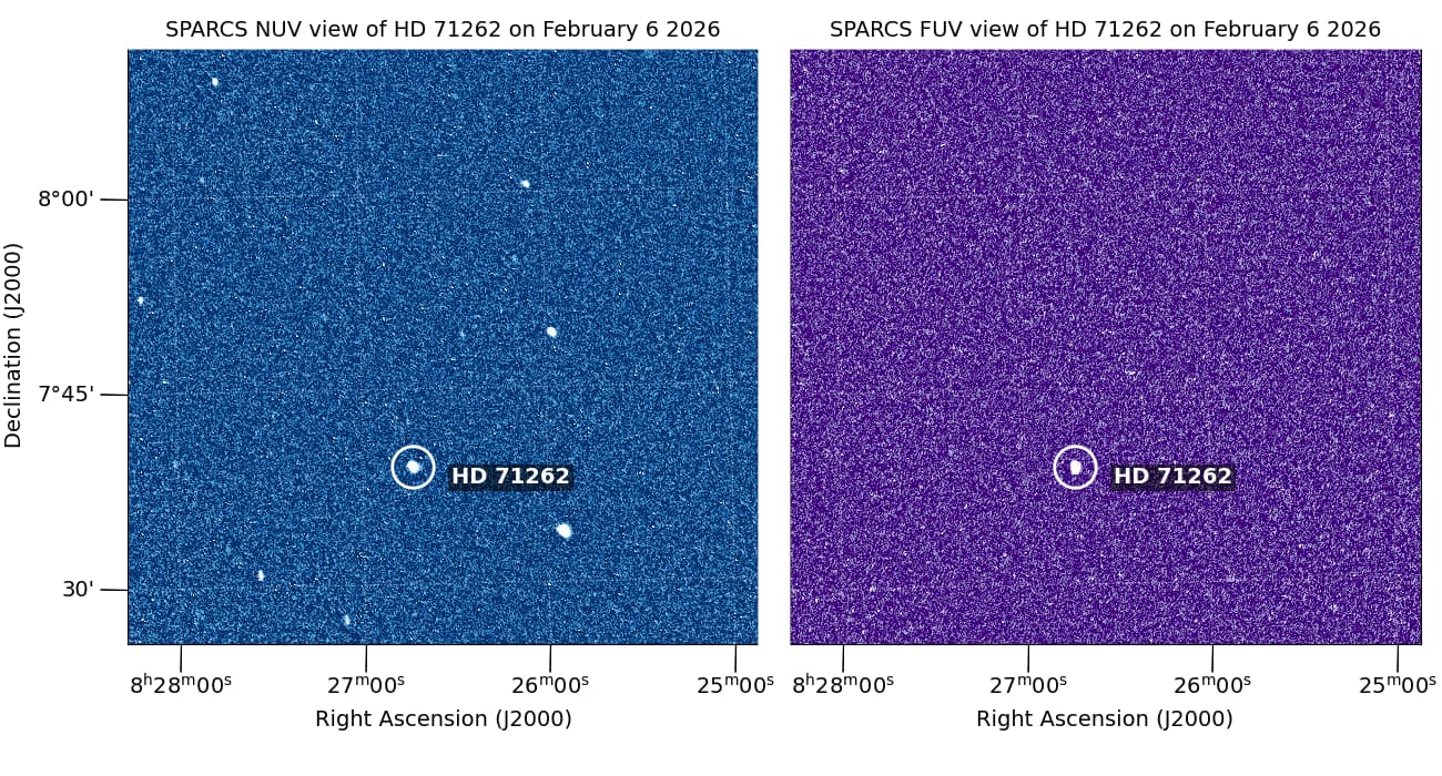Lead image published by NASA