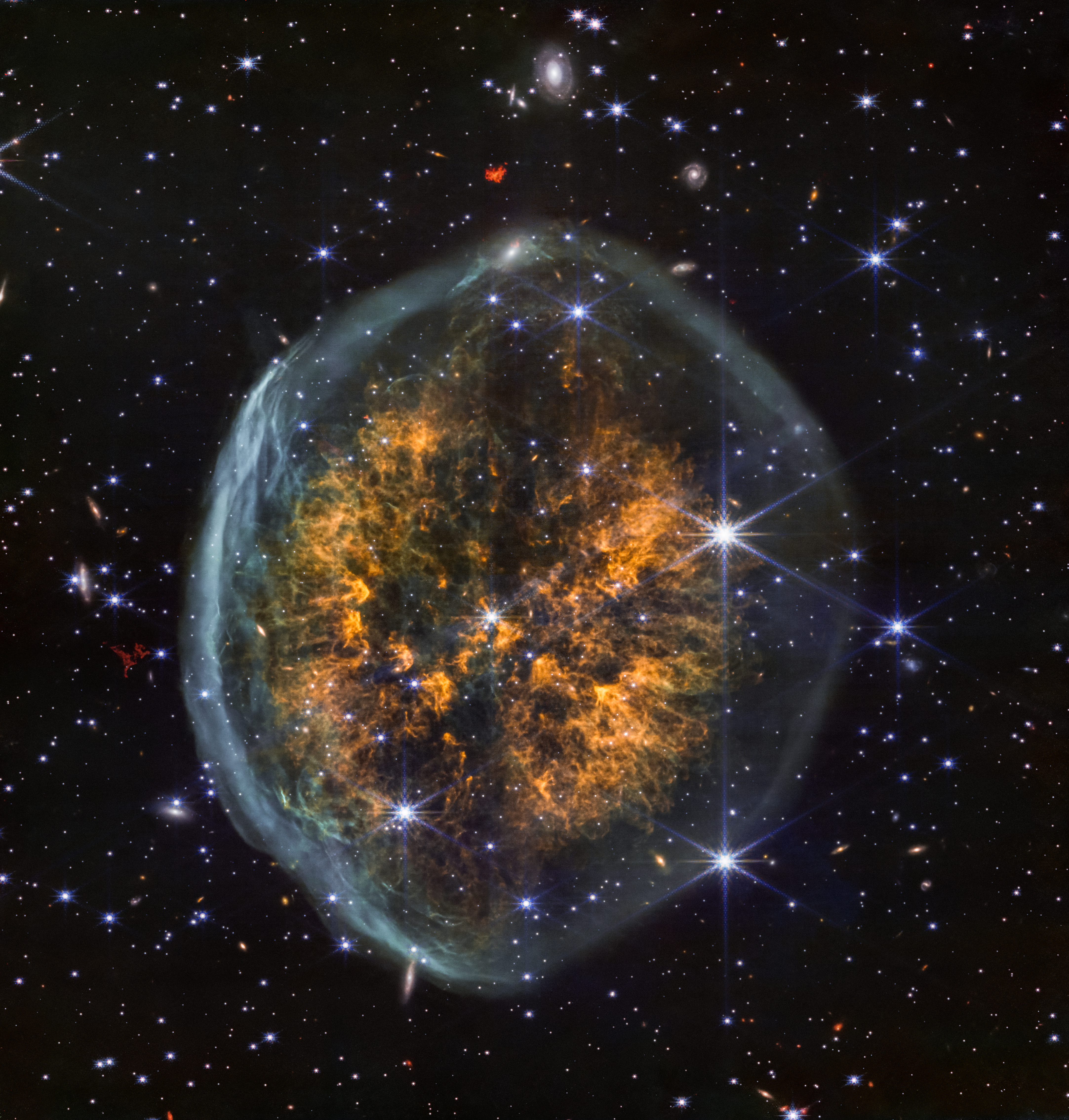 Lead image published by NASA