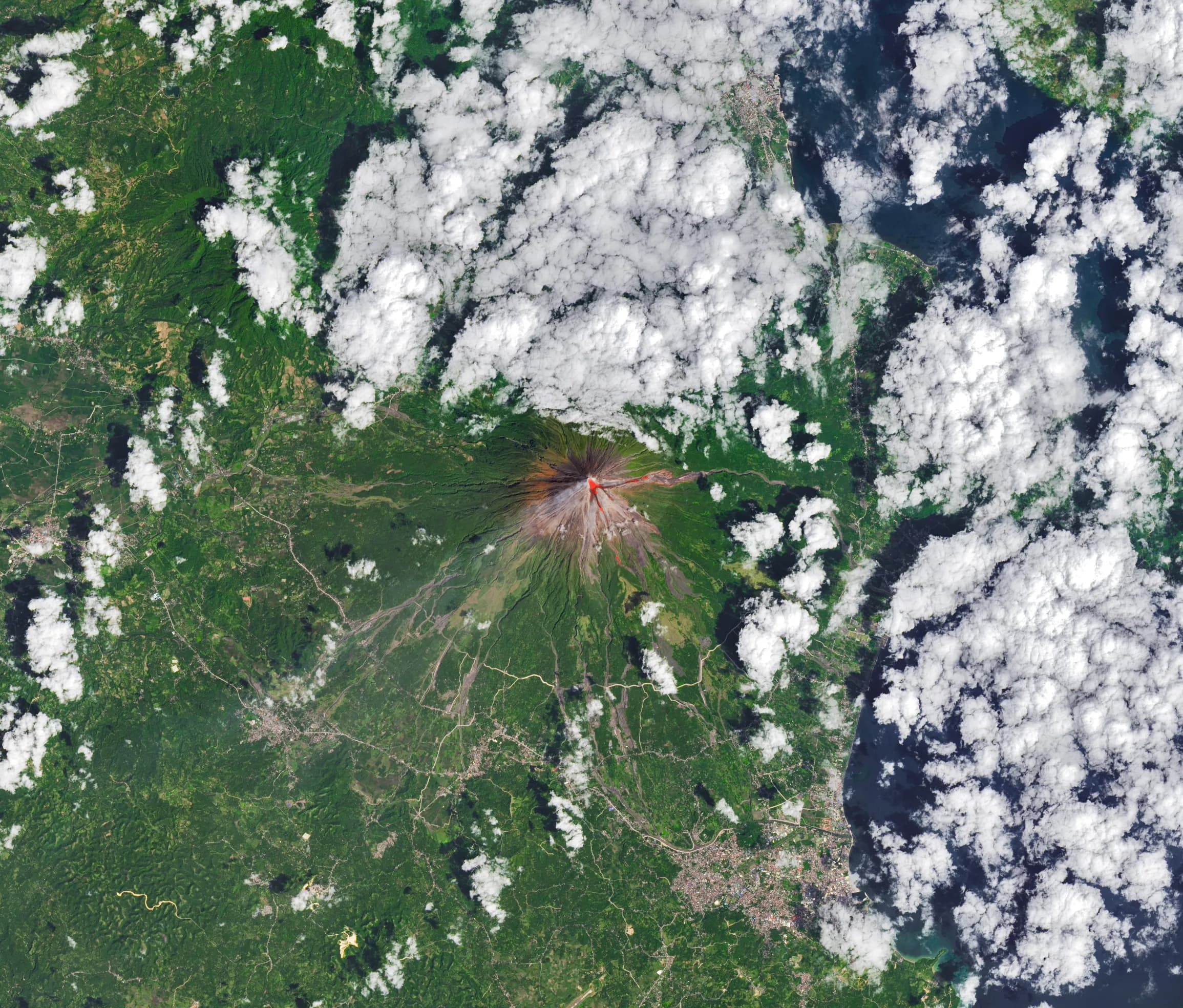 Lead image published by NASA