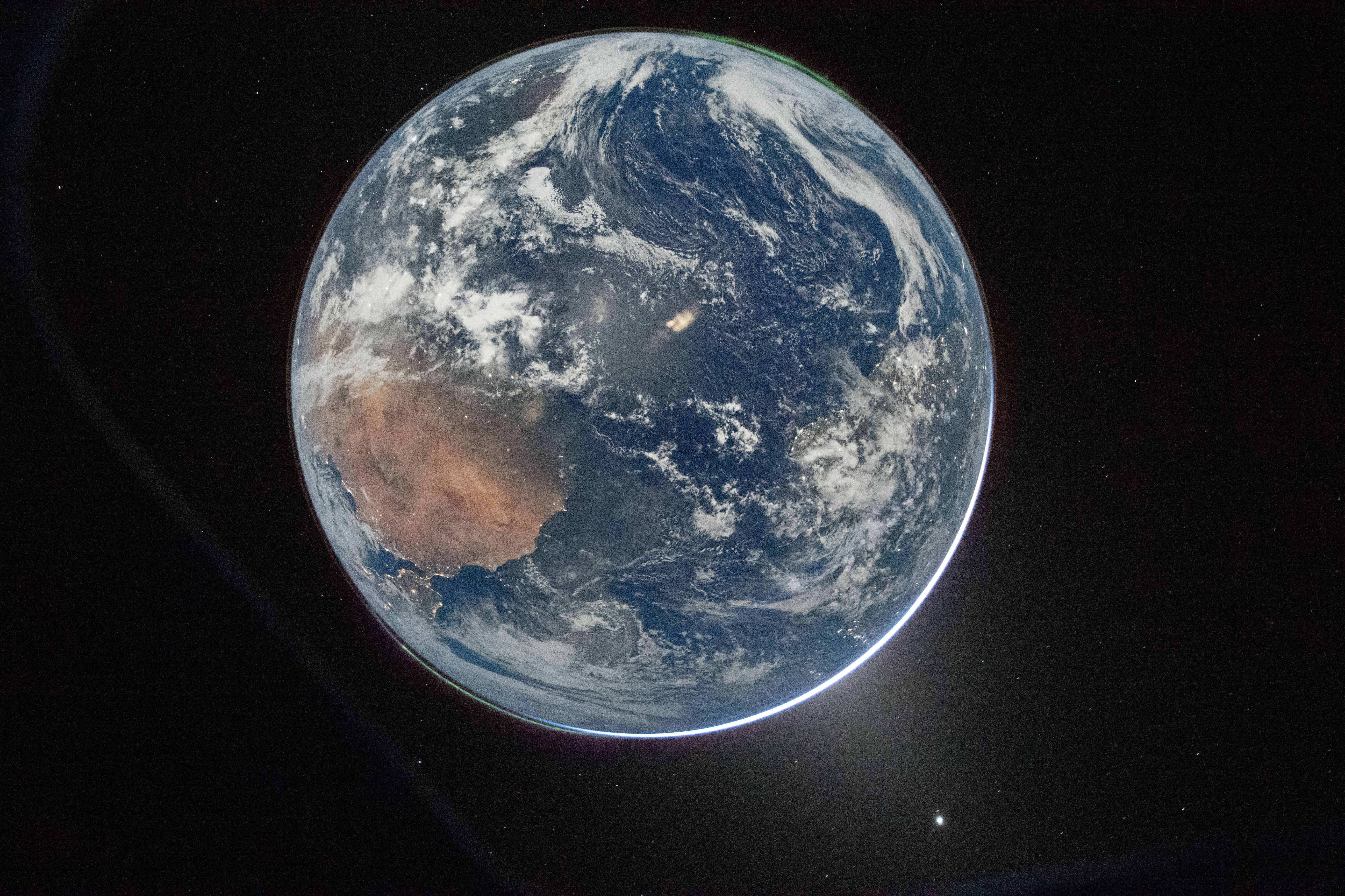 Lead image published by NASA