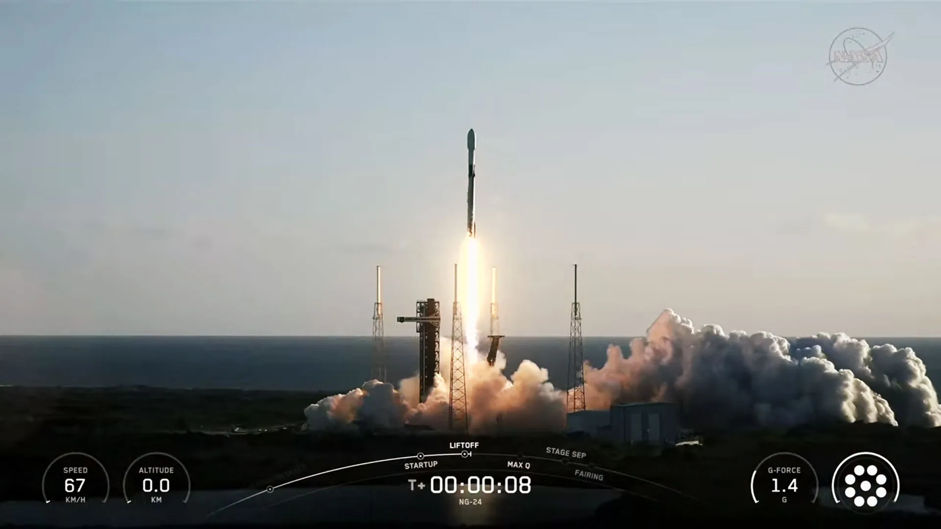 Lead image published by NASA
