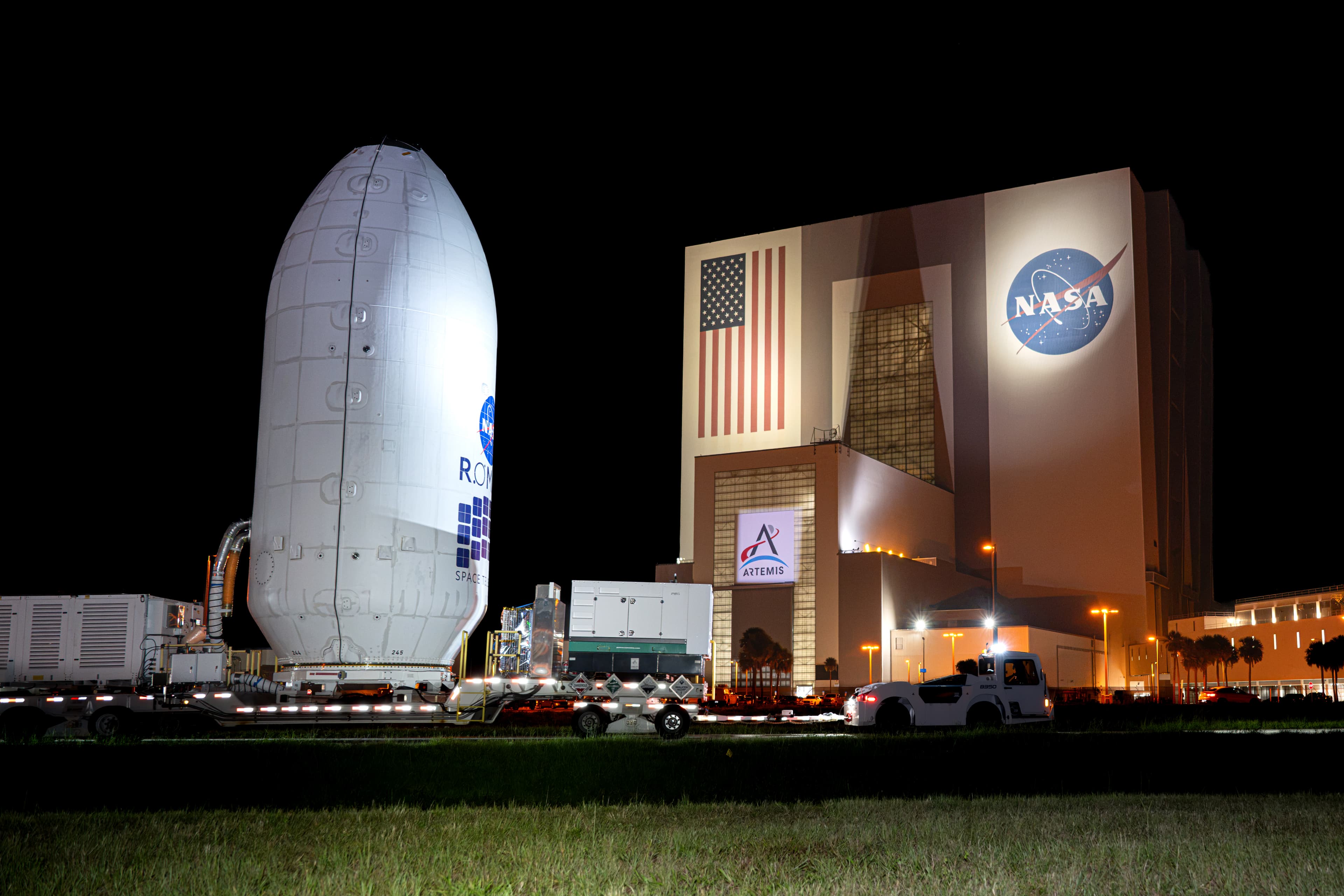 Lead image published by NASA