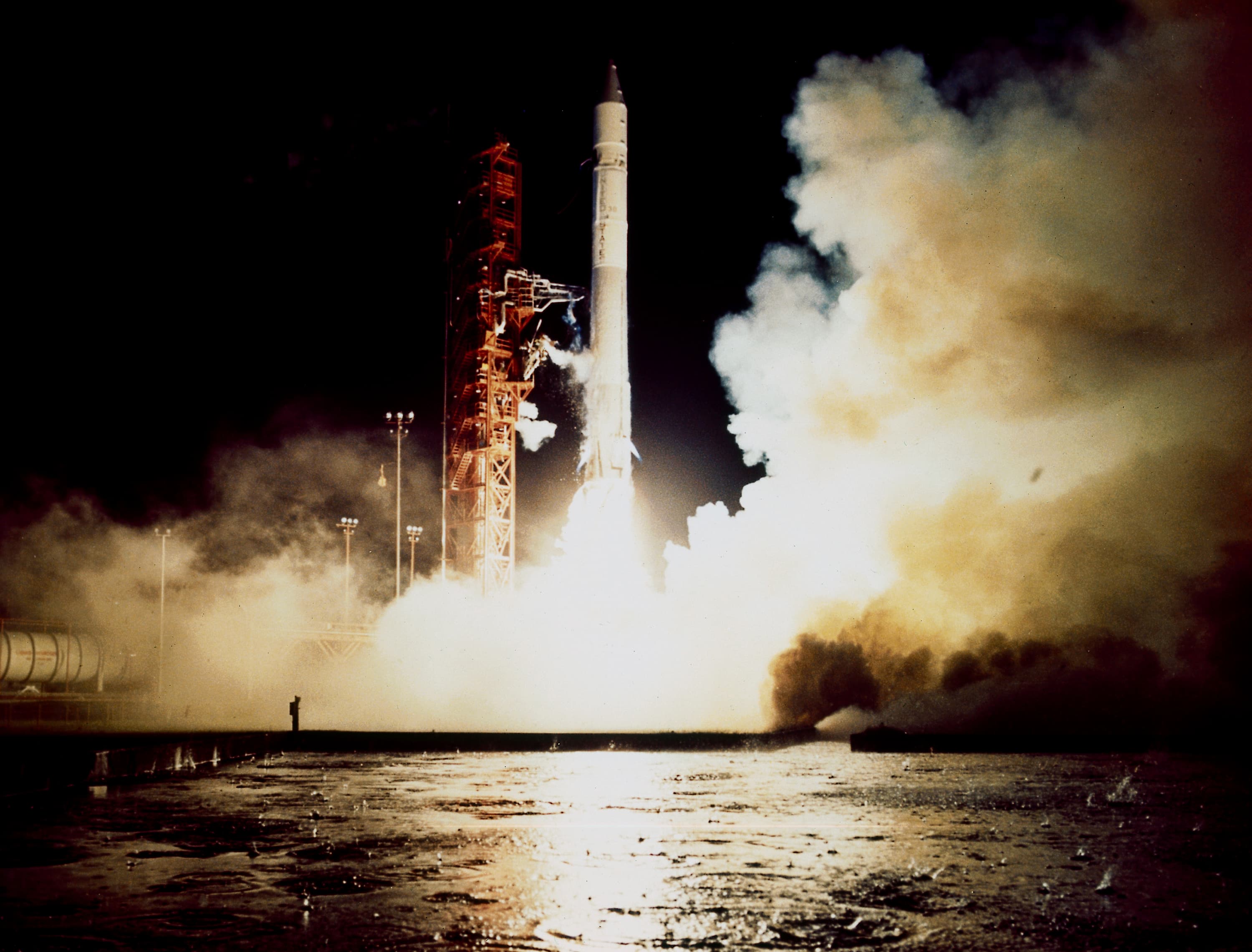 Atlas SLV-3D Centaur on the pad