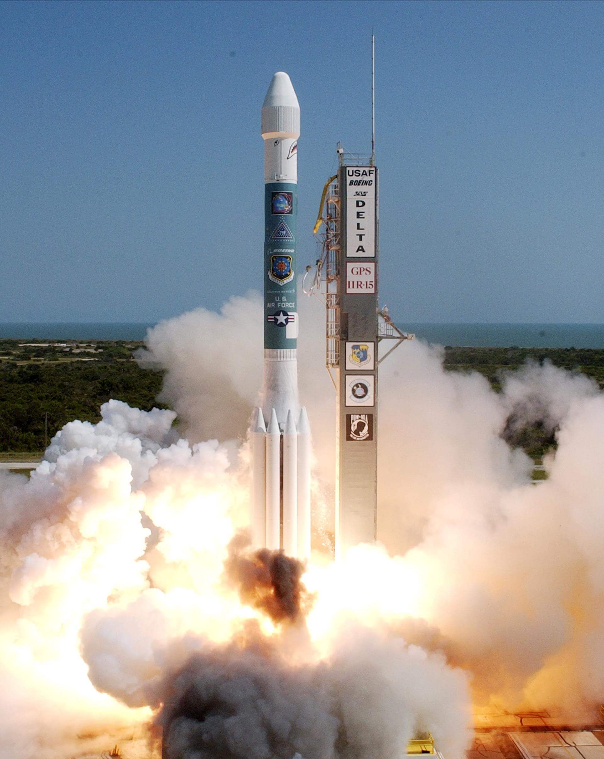 Delta II 7925-9.5 on the pad