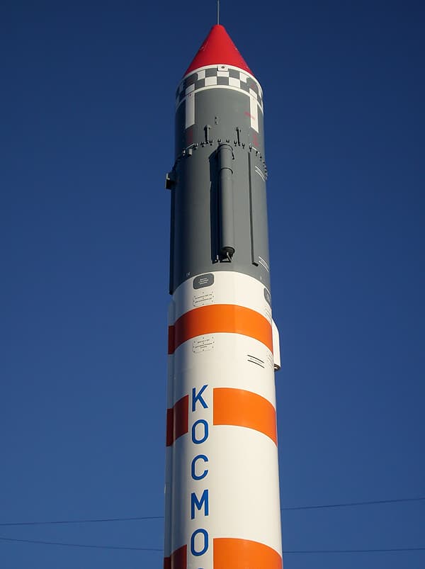 Kosmos-2I on the pad