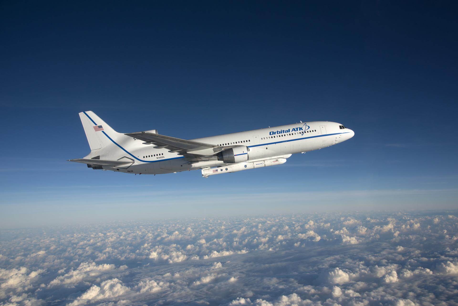 Pegasus XL on the pad