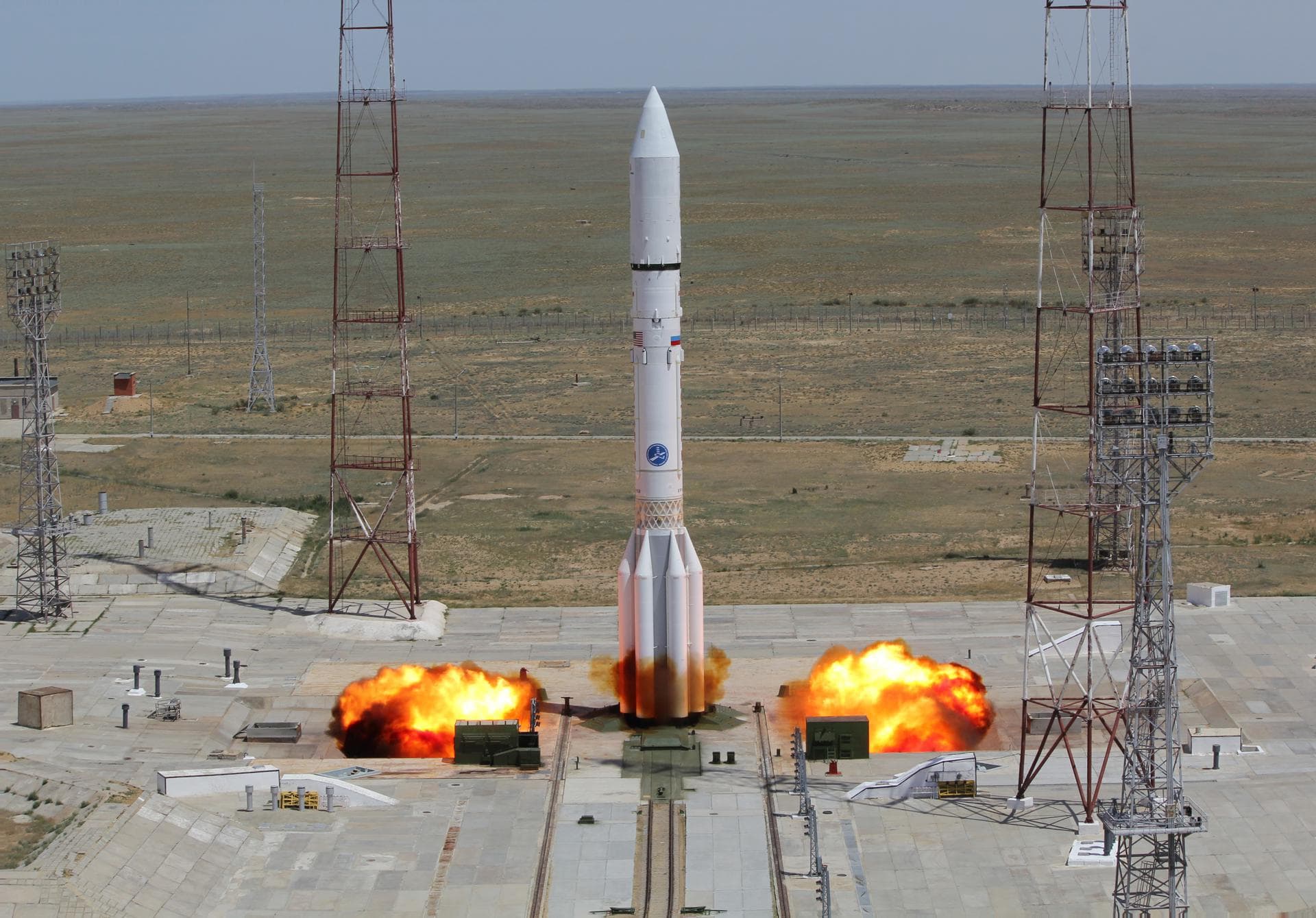 Proton-M Briz-M Enhanced on the pad