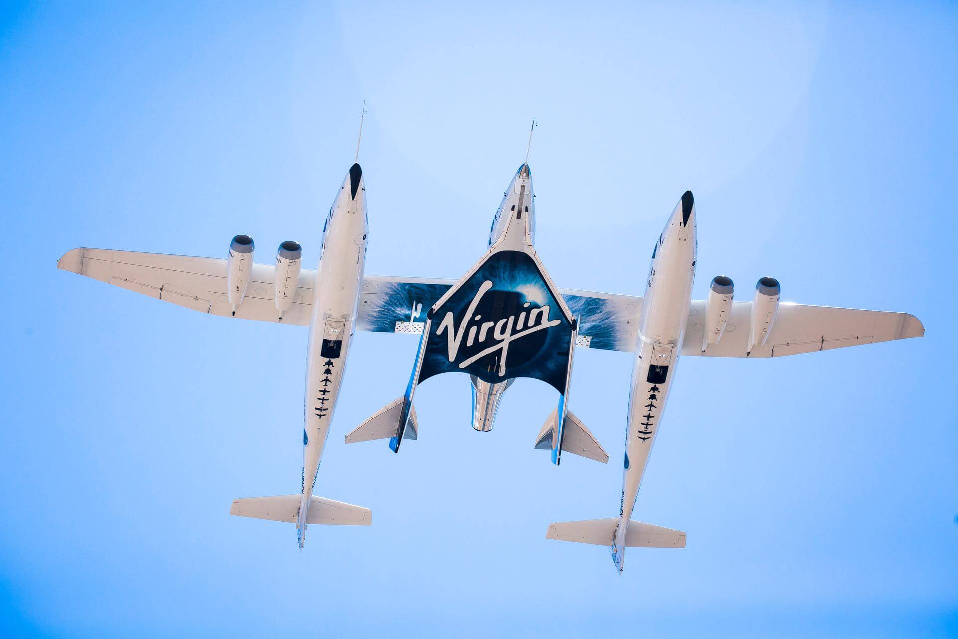 SpaceShipTwo on the pad