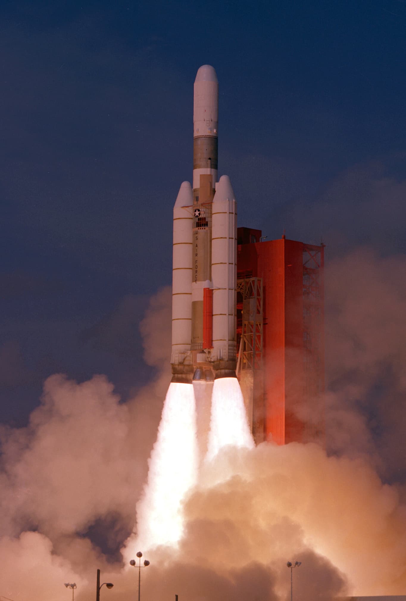 Titan IIIC on the pad