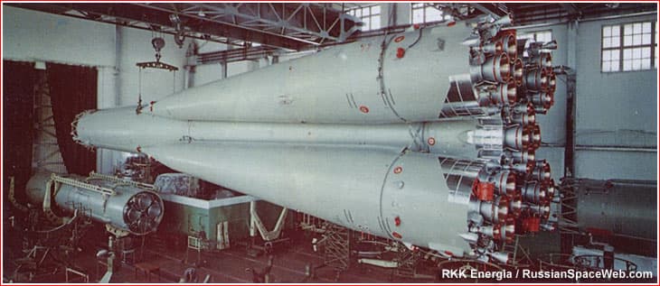 Voskhod on the pad
